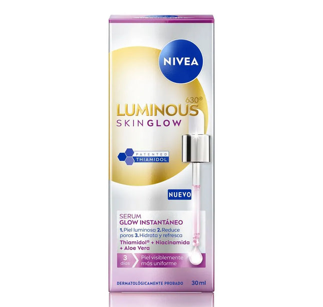 Nivea Luminous Skin Glow Serum Inst 30Ml
