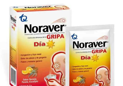 NORAVER G CONTRA LA GRIPA 8 CAPSULAS