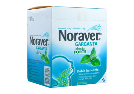 Noraver Menta Forte 96 Pastillas A