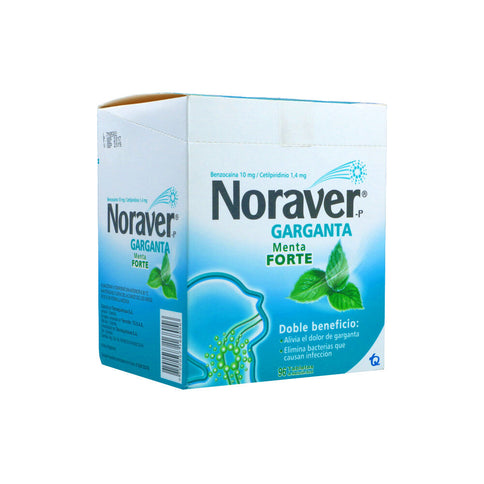 Noraver Menta Forte 96 Pastillas A