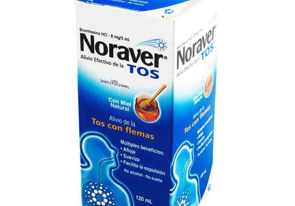 Noraver Tos Miel Adulto Jarabe 120 Ml