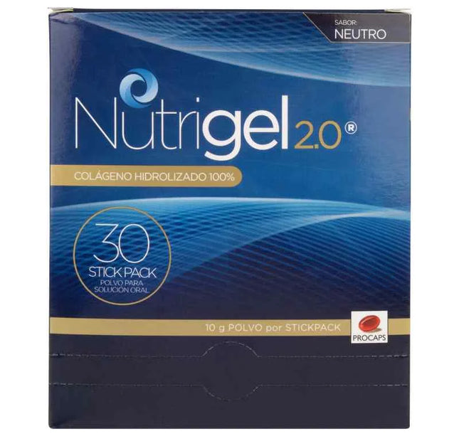Nutrigel 2.0 Neutro 30 Sobres