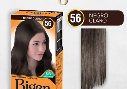 Bigen 56 Negro Claro 6 Gr
