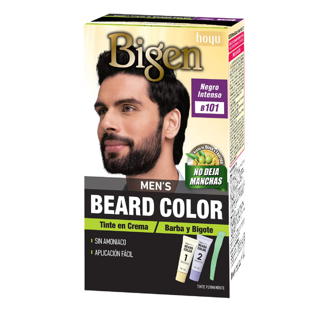 Tinte Bigen Mens Barba Negro Intenso B101