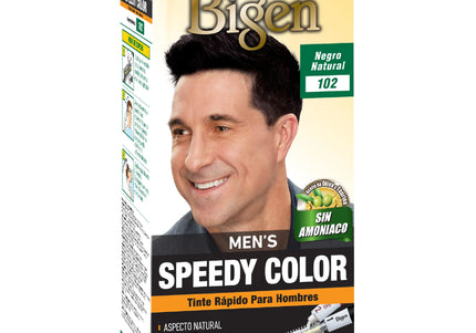Bigen Mens Speedy 102 Negro Natural