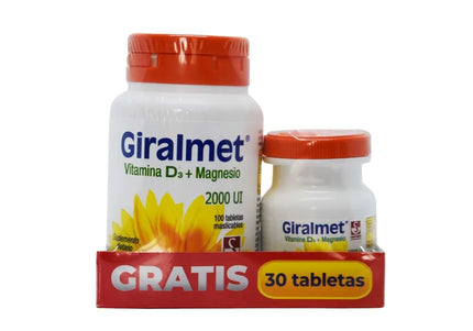 Giralmet 2.000 Ui 100 Tabs Gts 30 Tabs