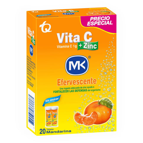 2Vitac Duopack Mand Zinc Efer 10 Tb P E
