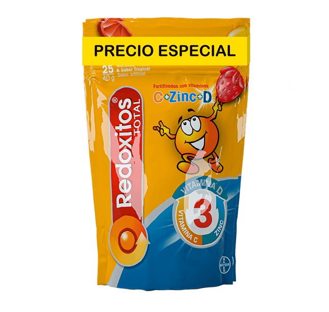 2 Redoxitos Total Gums 25 Und P.E
