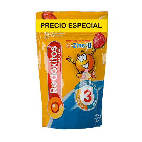 2 Redoxitos Total Gums 25 Und P.E