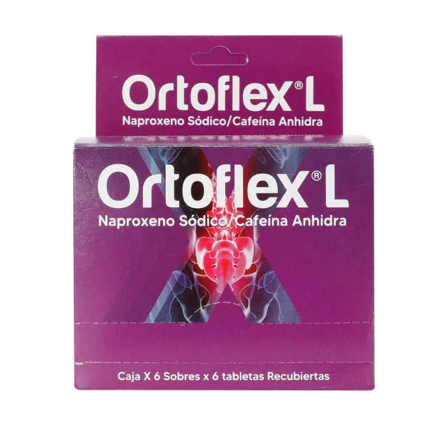 Ortoflex 6 Sobres 6 Tabletas Recubiertas