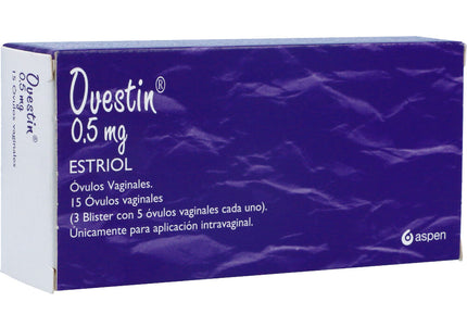 Ovestin 0.5 Mg 15 Ovulos