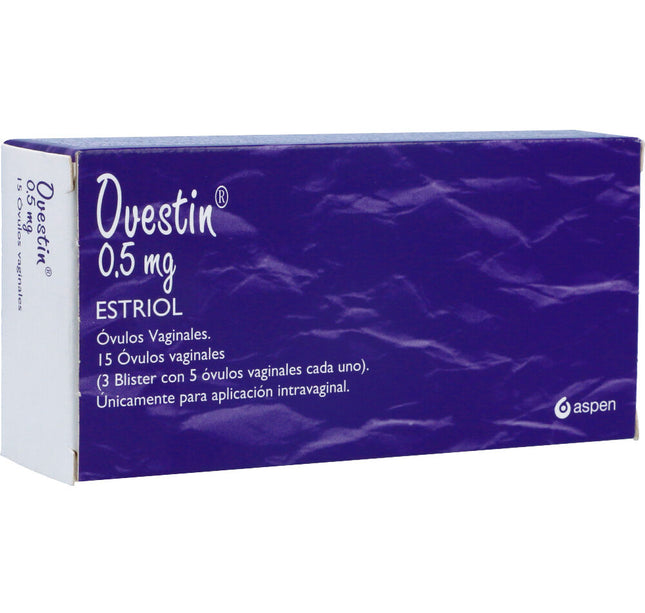 Ovestin 0.5 Mg 15 Ovulos