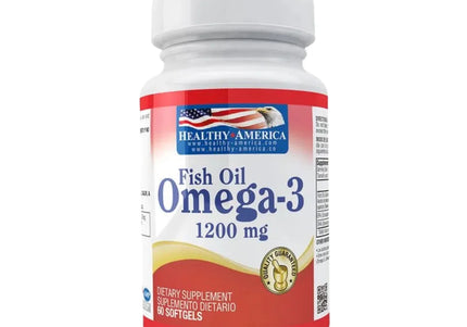 Omega 3 Fish Oil 1200 Mg 60 Softgels