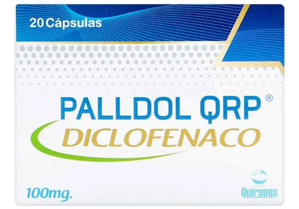 Palldol Diclofenaco Sodico 100 Mg 20 Capsulas