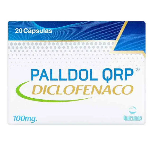 Palldol Diclofenaco Sodico 100 Mg 20 Capsulas