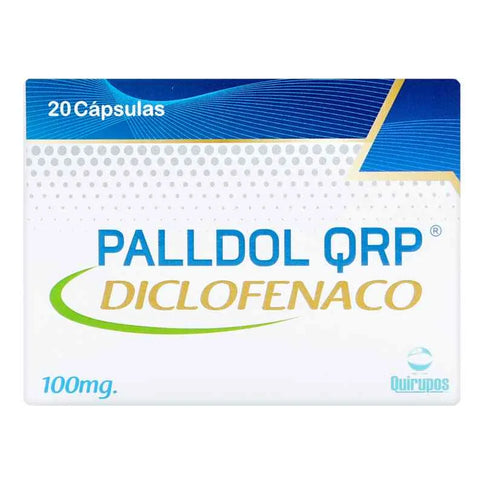 Palldol Diclofenaco Sodico 100 Mg 20 Capsulas