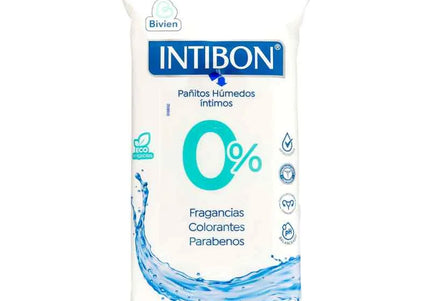 Pañitos Húmedos Intibon 0% Practicorte 42 Und