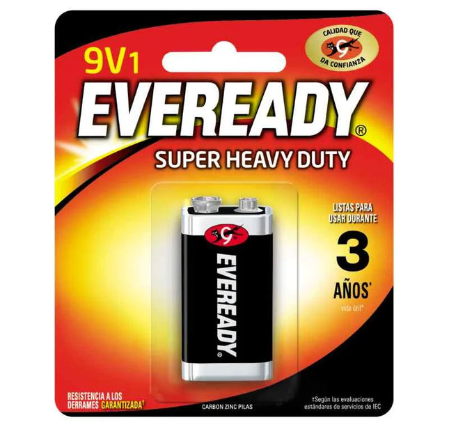 Pila Eveready Cuadrada