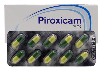 Piroxicam 20 Mg 10 Capsulas Coa