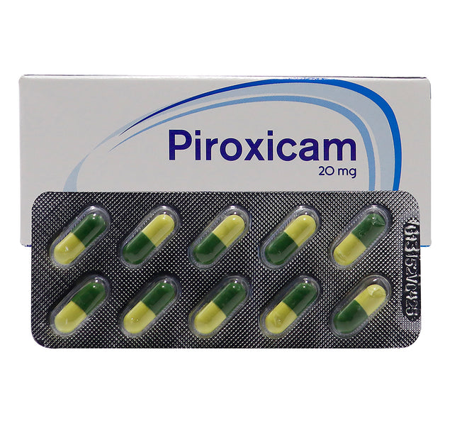 Piroxicam 20 Mg 10 Capsulas Coa