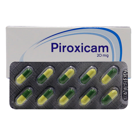 Piroxicam 20 Mg 10 Capsulas Coa