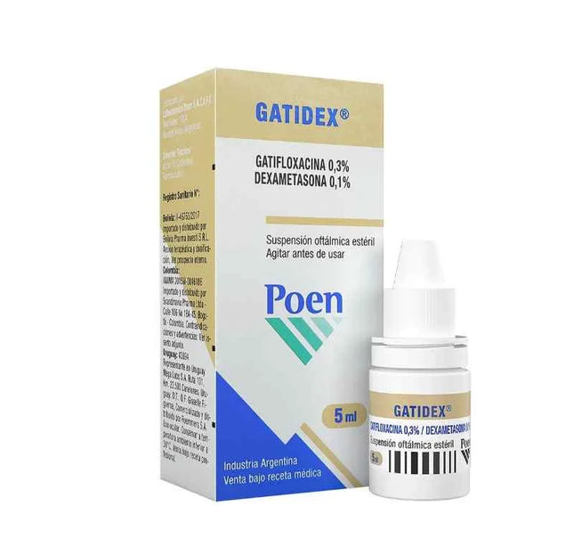 Poen Gatidex Susp Oft Est 5Ml