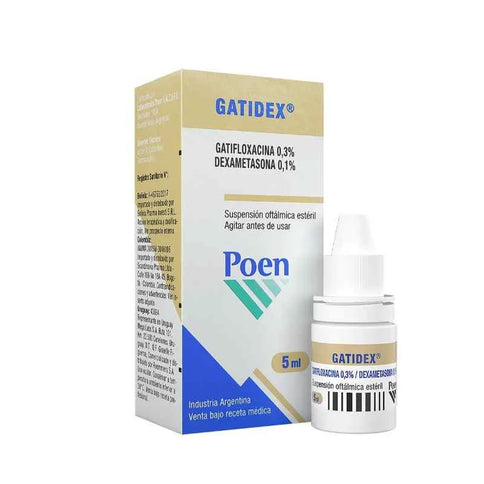 Poen Gatidex Susp Oft Est 5Ml