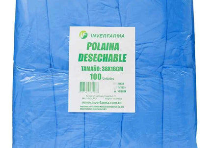 Polaina Desechable 100 Und Inverfarma