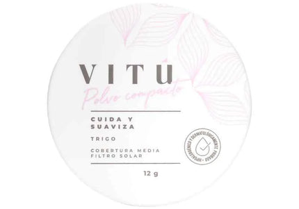 Polvo Compacto Trigo Vitu #5 Cacao 12Grs