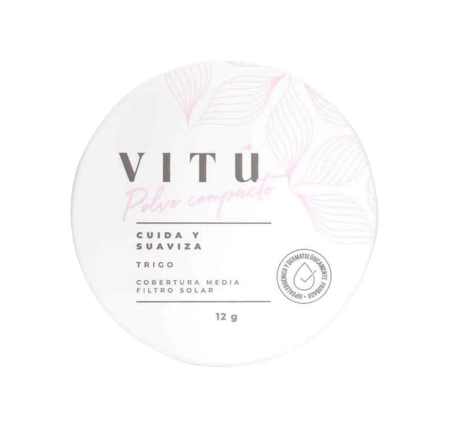 Polvo Compacto Trigo Vitu #5 Cacao 12Grs