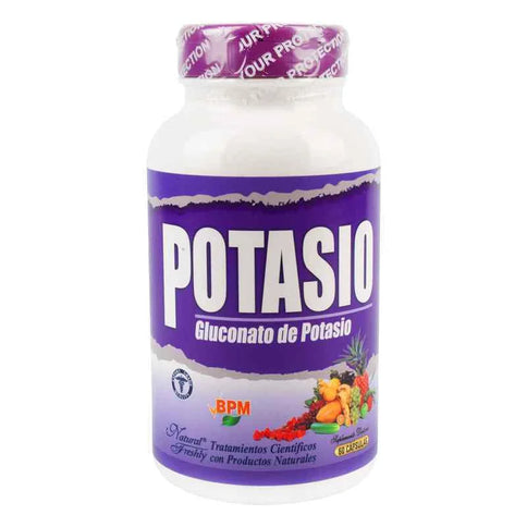 Potasio Natural 60 Capsulas