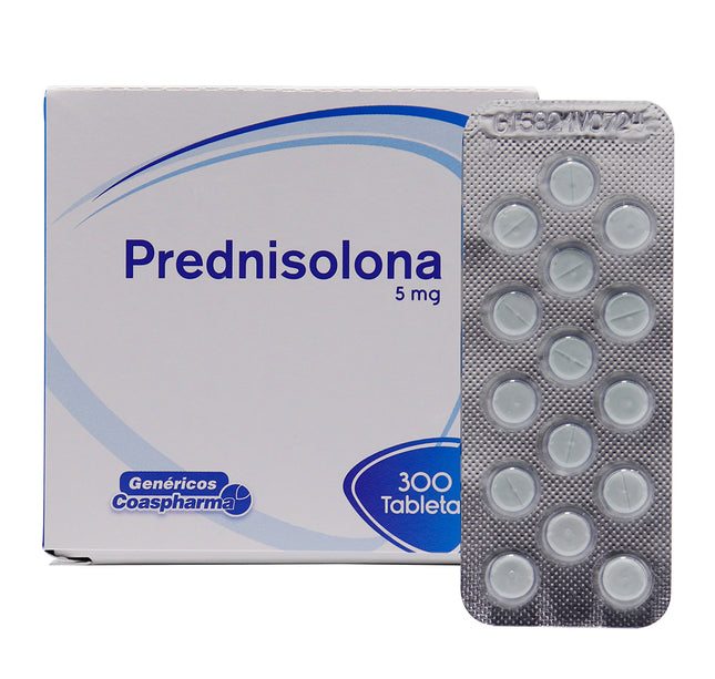 Prednisolona 5 Mg 300 Tbs Coa