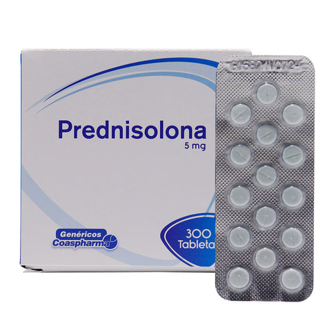 Prednisolona 5 Mg 300 Tbs Coa