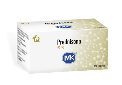 Prednisona 50 Mg 100 Tbs Mk A