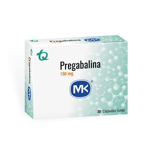 Pregabalina 150 Mg 30Cap Mk P100035