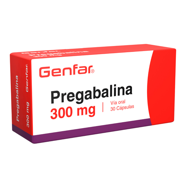 Pregabalina 300 Mg 30 Tbs Gf