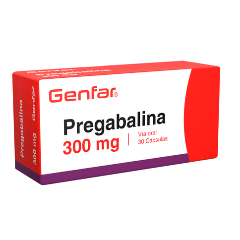 Pregabalina 300 Mg 30 Tbs Gf