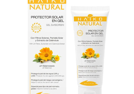 Protector Solar En Gel Tubo 80 Gm Haiko