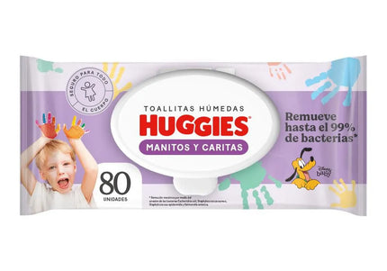 Toallas Humedas Huggies Manitas Y Caritas 80 Un