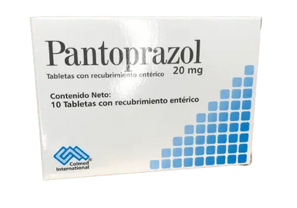 Pantoprazol 20 Mg 10 Tabletas
