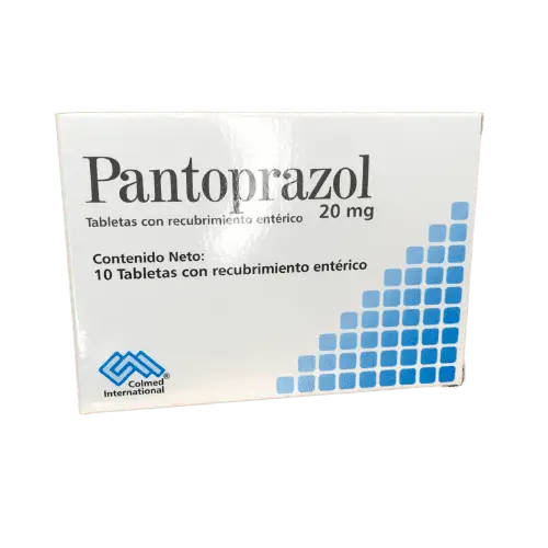 Pantoprazol 20 Mg 10 Tabletas