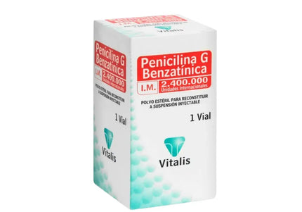 Penicilina G Benzatinica 2.4 Mui 1 Ampolla Vt