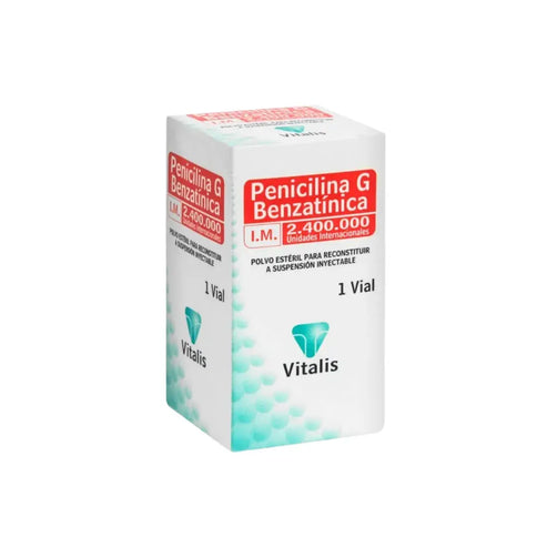 Penicilina G Benzatinica 2.4 Mui 1 Ampolla Vt