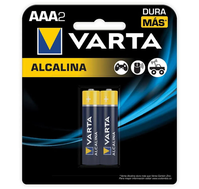 Pila Varta Alkalina AAA 2 Unidades
