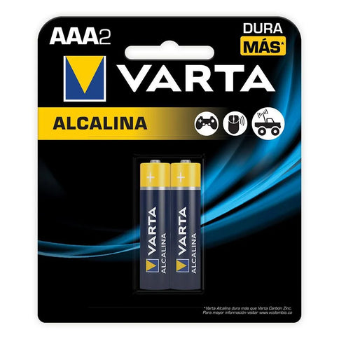 Pila Varta Alkalina AAA 2 Unidades