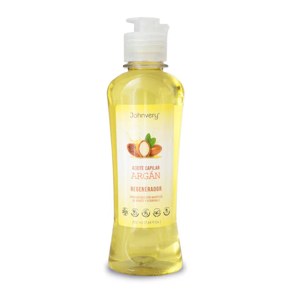 Aceite De Argan Johnvery 220 Ml.