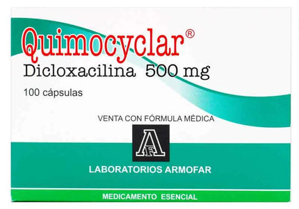 Quimocyclar 500 Mg 100 Capsulas