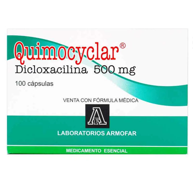 Quimocyclar 500 Mg 100 Capsulas