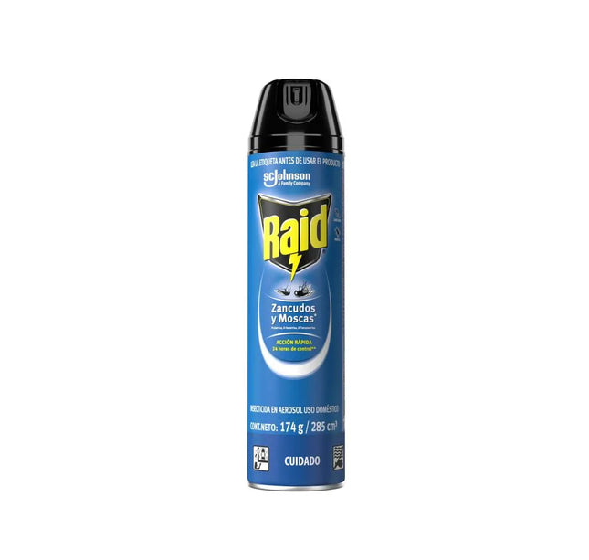 Raid Elimina Voladores Zancudos Y Mosquitos 285 Ml