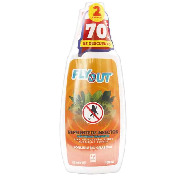 Repelente Fly Out 100Ml Pague 1 Lleve 2